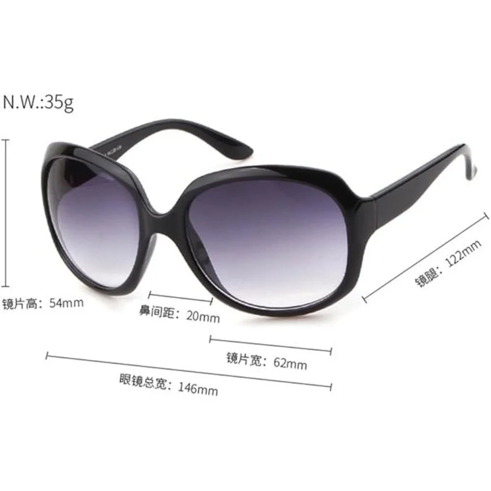 Women's Sunglasses Black Gradient Lenses Fashion Female Bold 2026 Lentes‎ Gafas